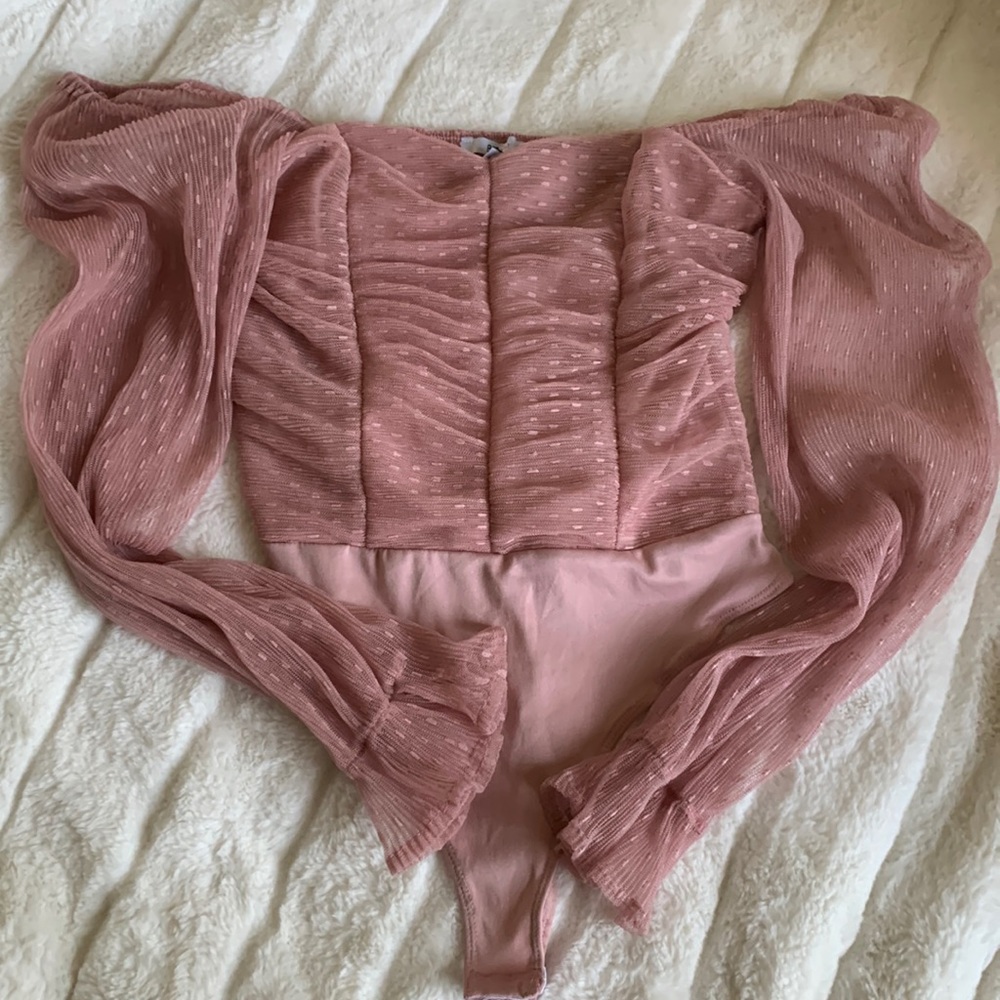 Pink top